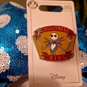 NWT Disney Parks Pin Nightmare Before Christmas Jack Skellington King